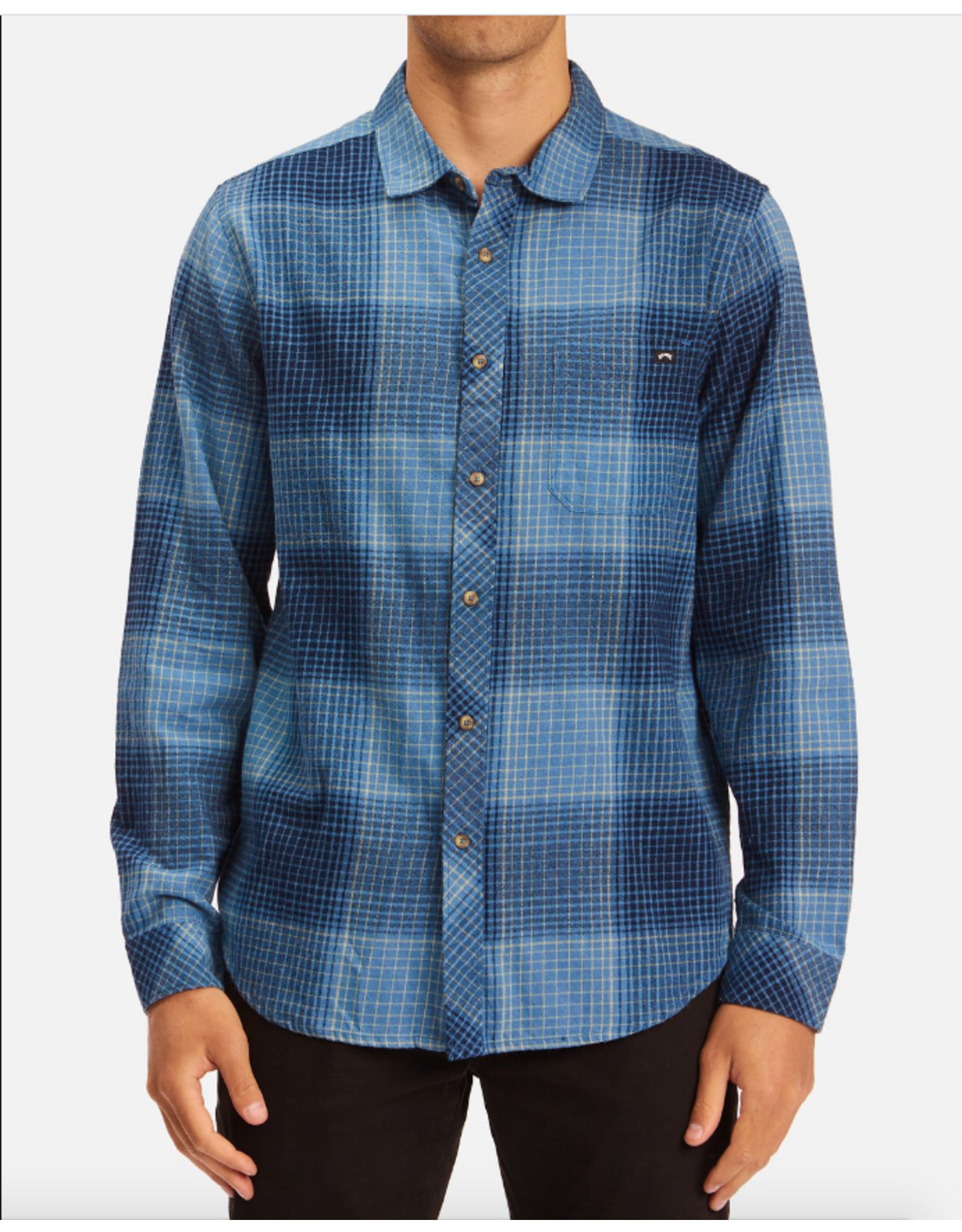 Billabong Guys Coastline Flannel Shirt