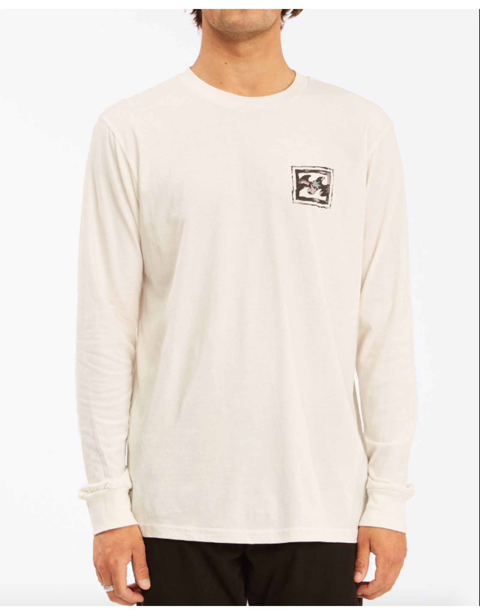 Billabong Guys Crayon Wave Long Sleeve T-Shirt