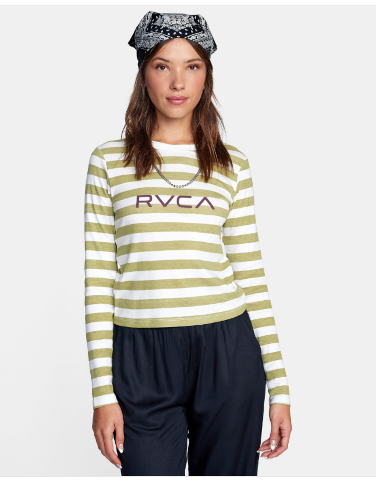 RVCA Girls LITTLE RVCA LONG SLEEVE TEE