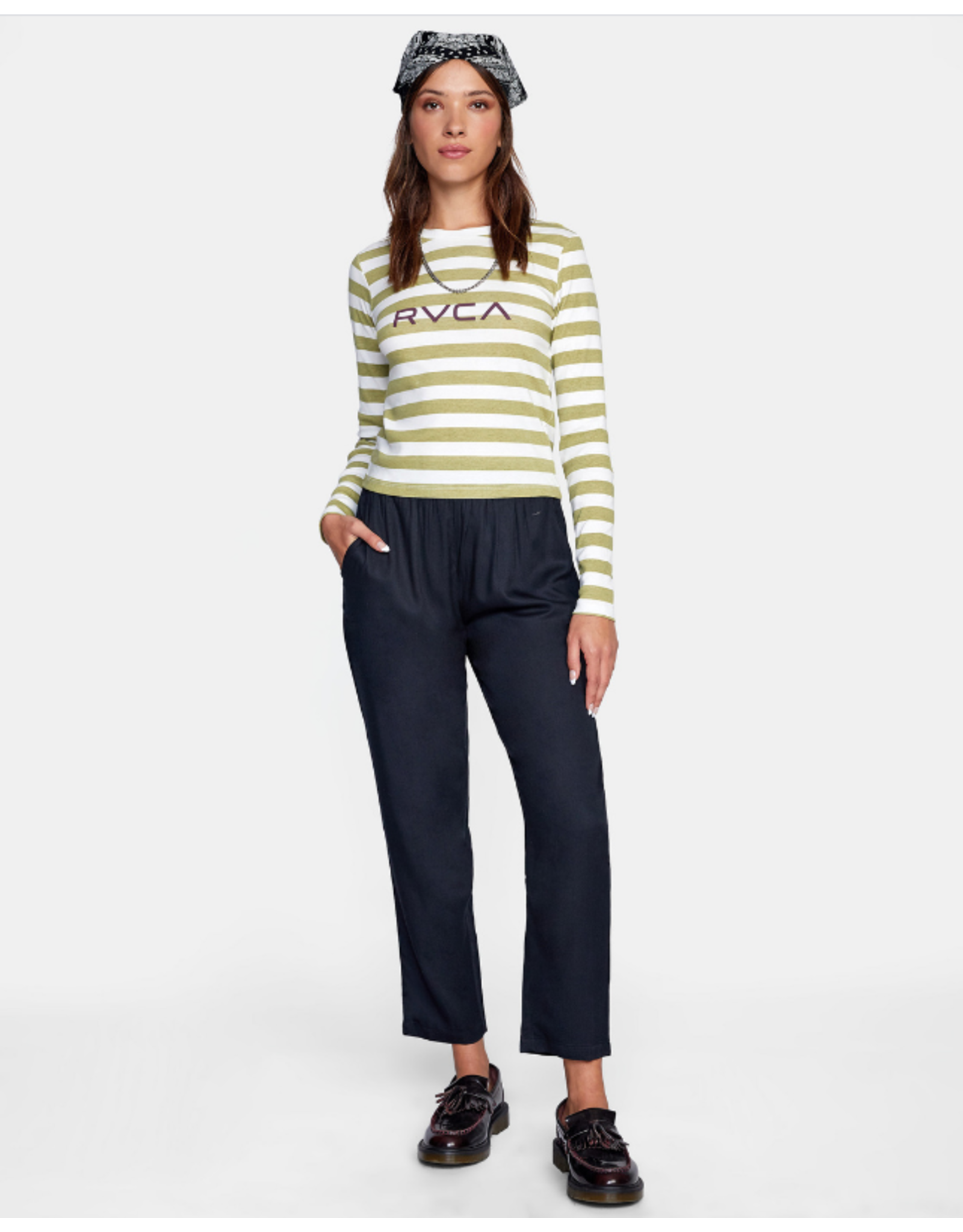 RVCA Girls LITTLE RVCA LONG SLEEVE TEE