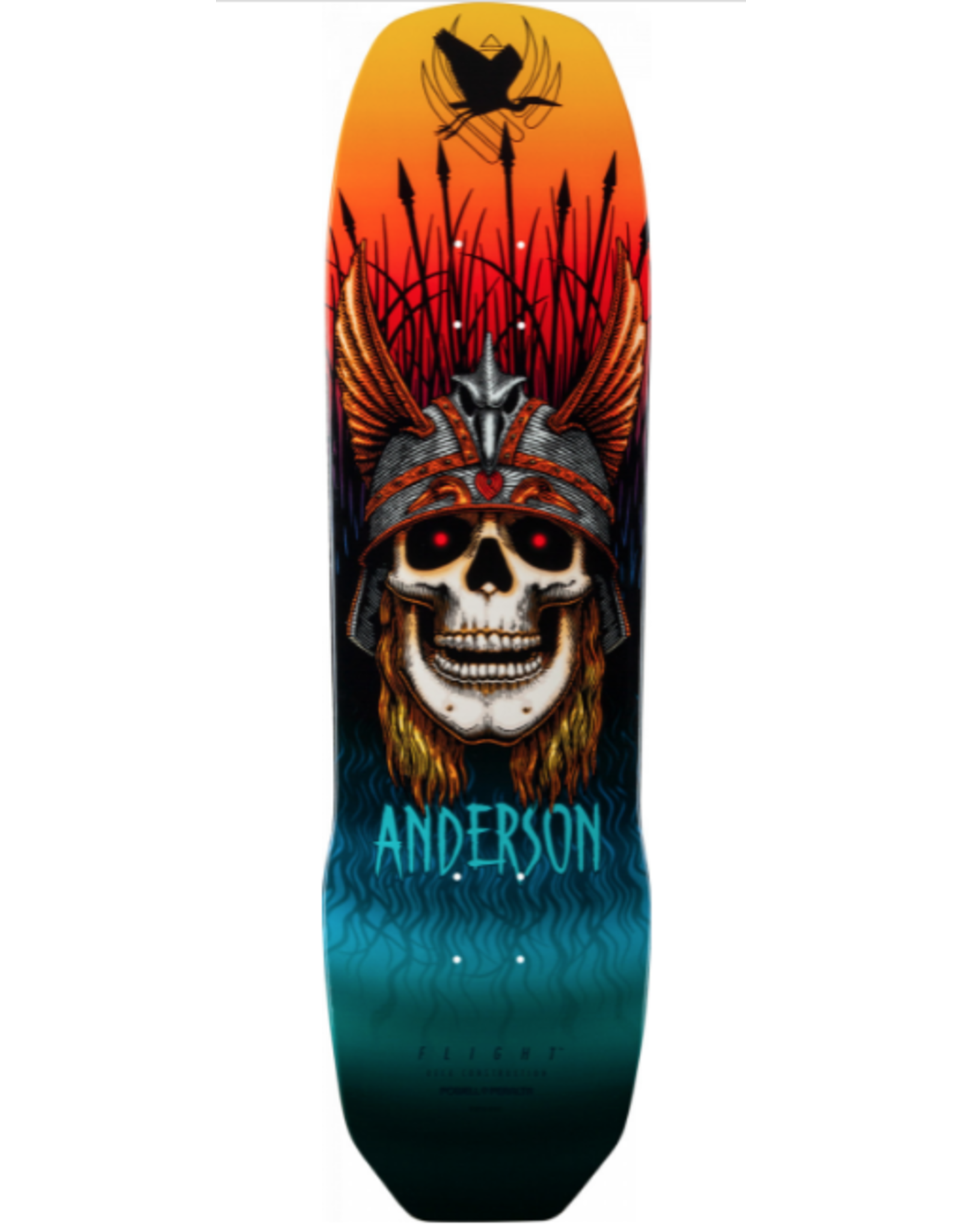 POWELL PERALTA Powell Peralta Pro Andy Anderson Heron Flight® Skateboard Deck - 8.45 x 31.8