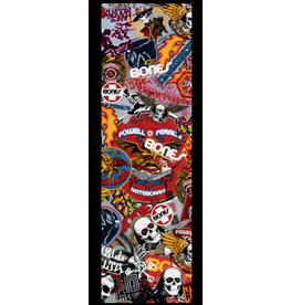 Powell Peralta Skateboard Sticker Tucking Skeleton 3.65 x 1.6