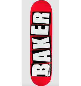 BAKER BRAND LOGO DECK-8.25 RED/WHITE