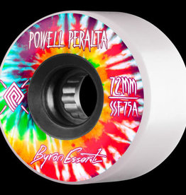 POWELL PERALTA Powell Peralta Byron Essert Skateboard Wheels 72mm 75A 4pk White
