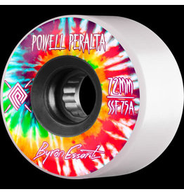 POWELL PERALTA Powell Peralta Byron Essert Skateboard Wheels 72mm 75A 4pk White