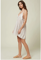 ONEILL Womens ONEILL SALTWATER SOLIDS STRIPE TANK DRESS COVER-UP