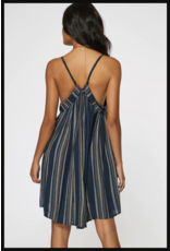 ONEILL Womens ONEILL SALTWATER SOLIDS STRIPE TANK DRESS COVER-UP