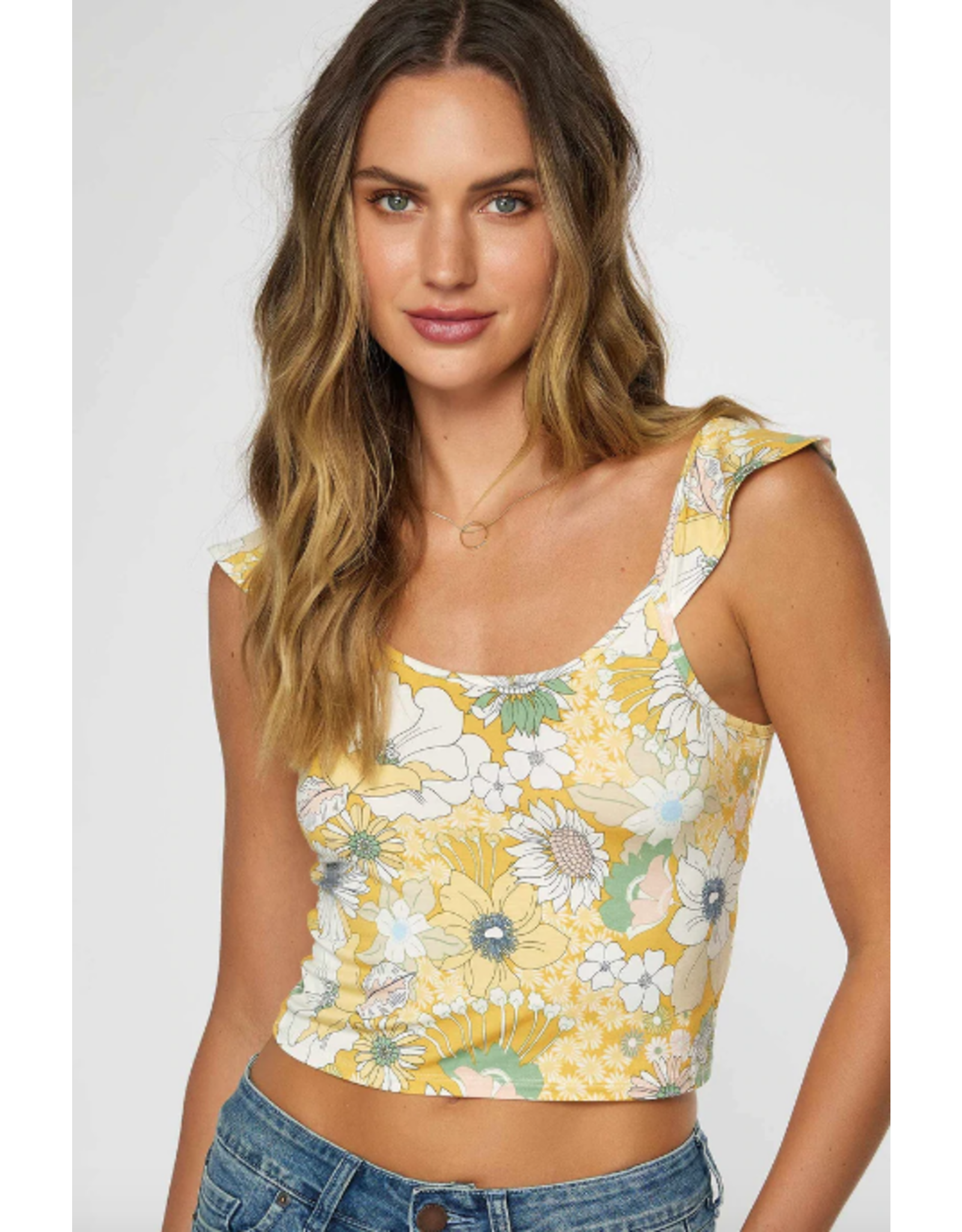 ONEILL O'NEILL ANDY FLORAL TOP