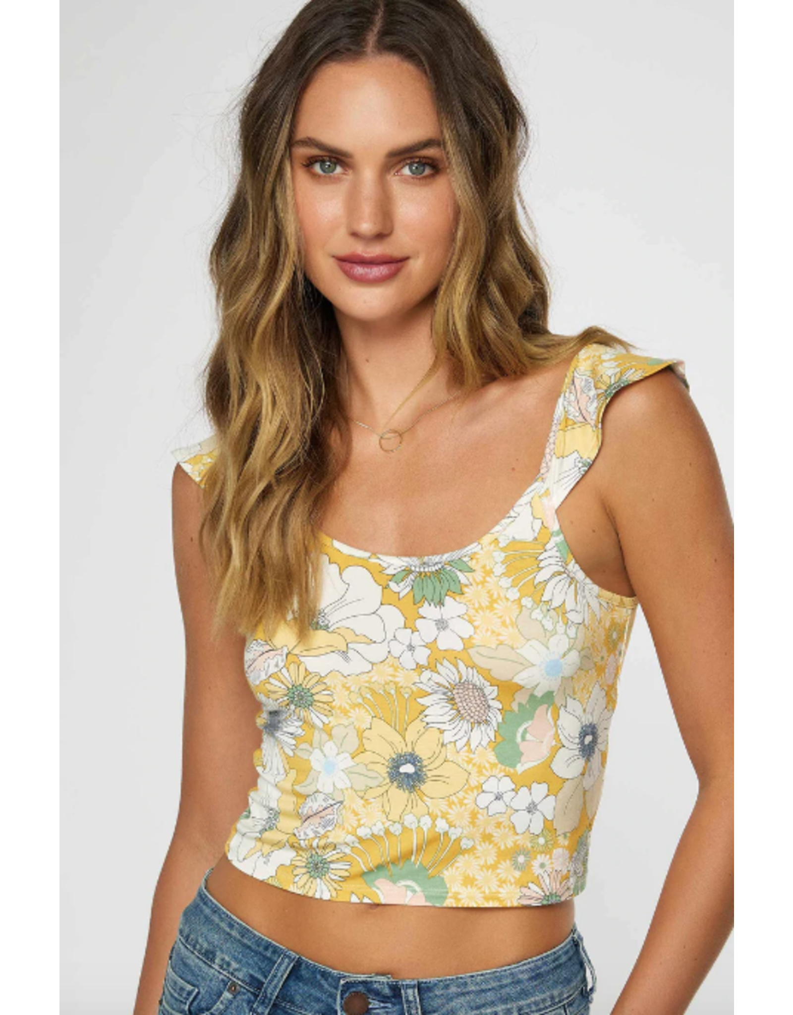 ONEILL Womens O'NEILL ANDY FLORAL TOP