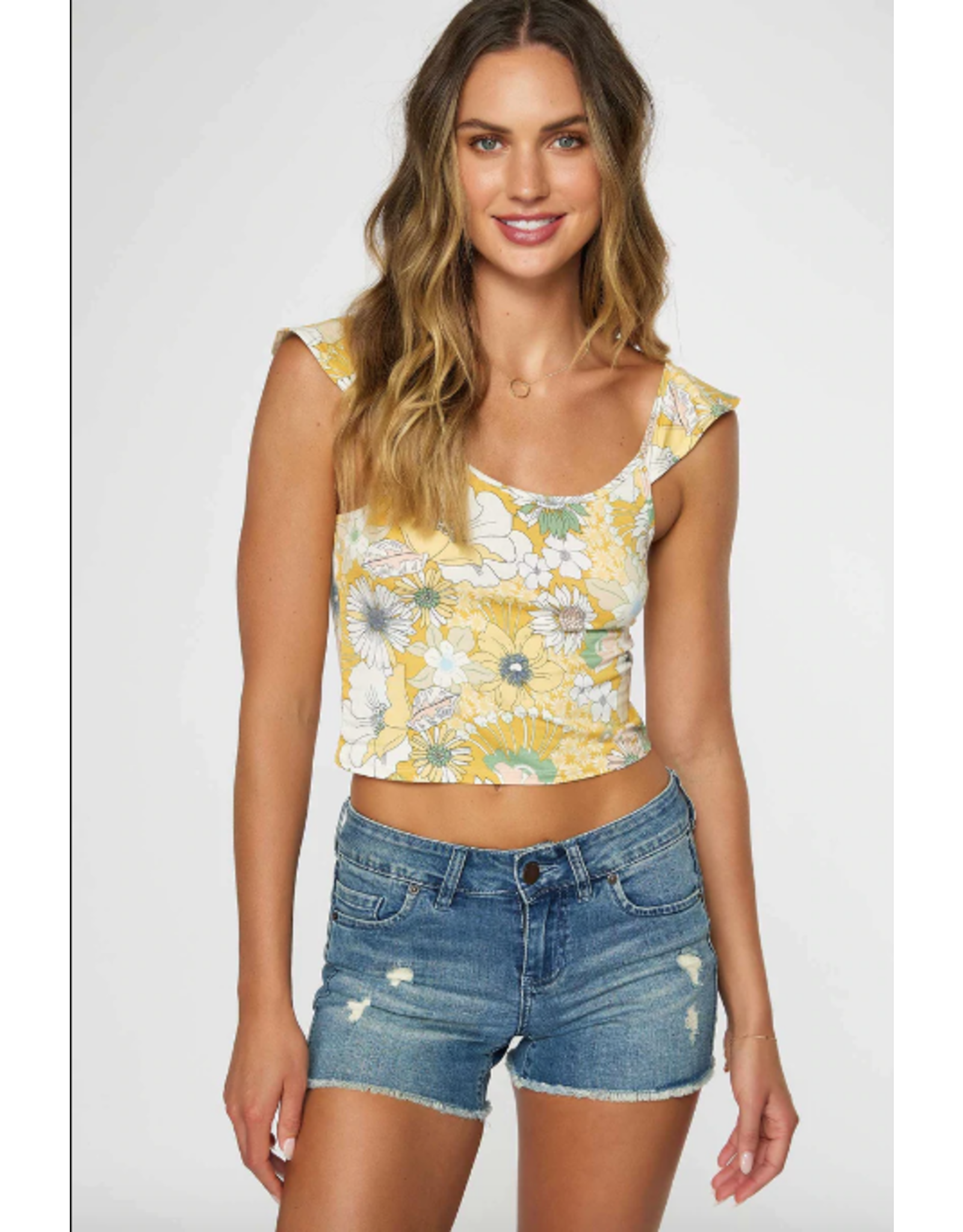 ONEILL O'NEILL ANDY FLORAL TOP