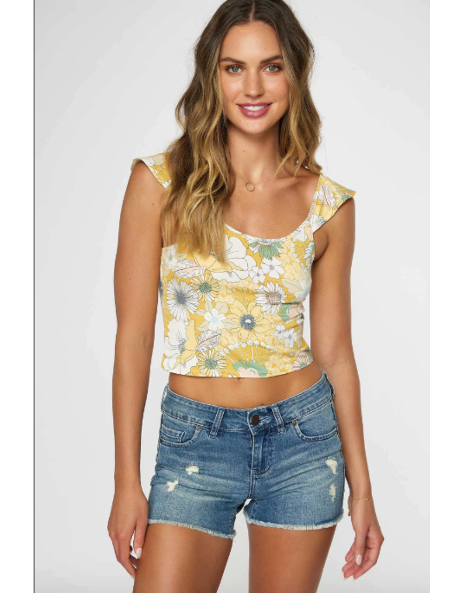 ONEILL Womens O'NEILL ANDY FLORAL TOP