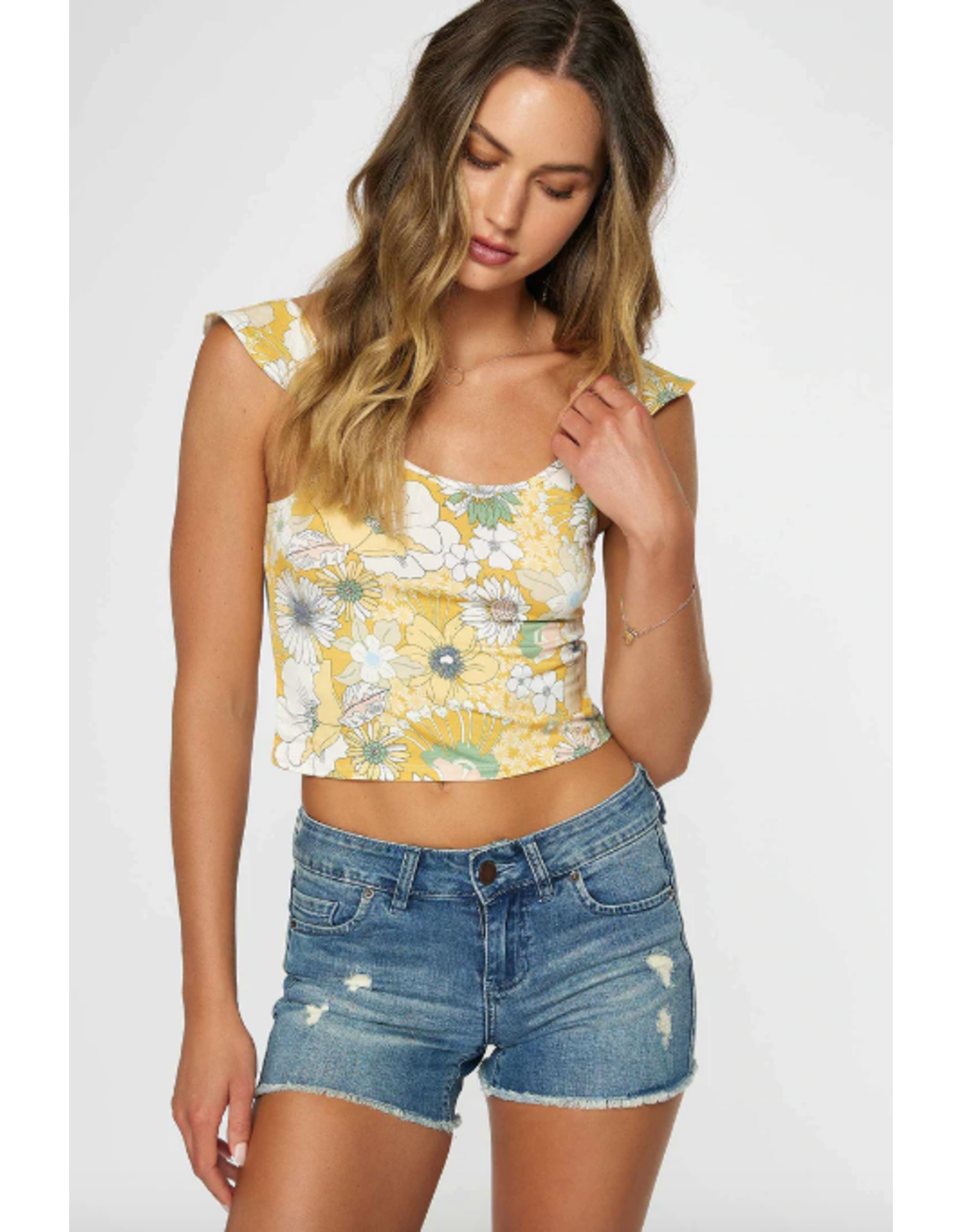 ONEILL Womens O'NEILL ANDY FLORAL TOP