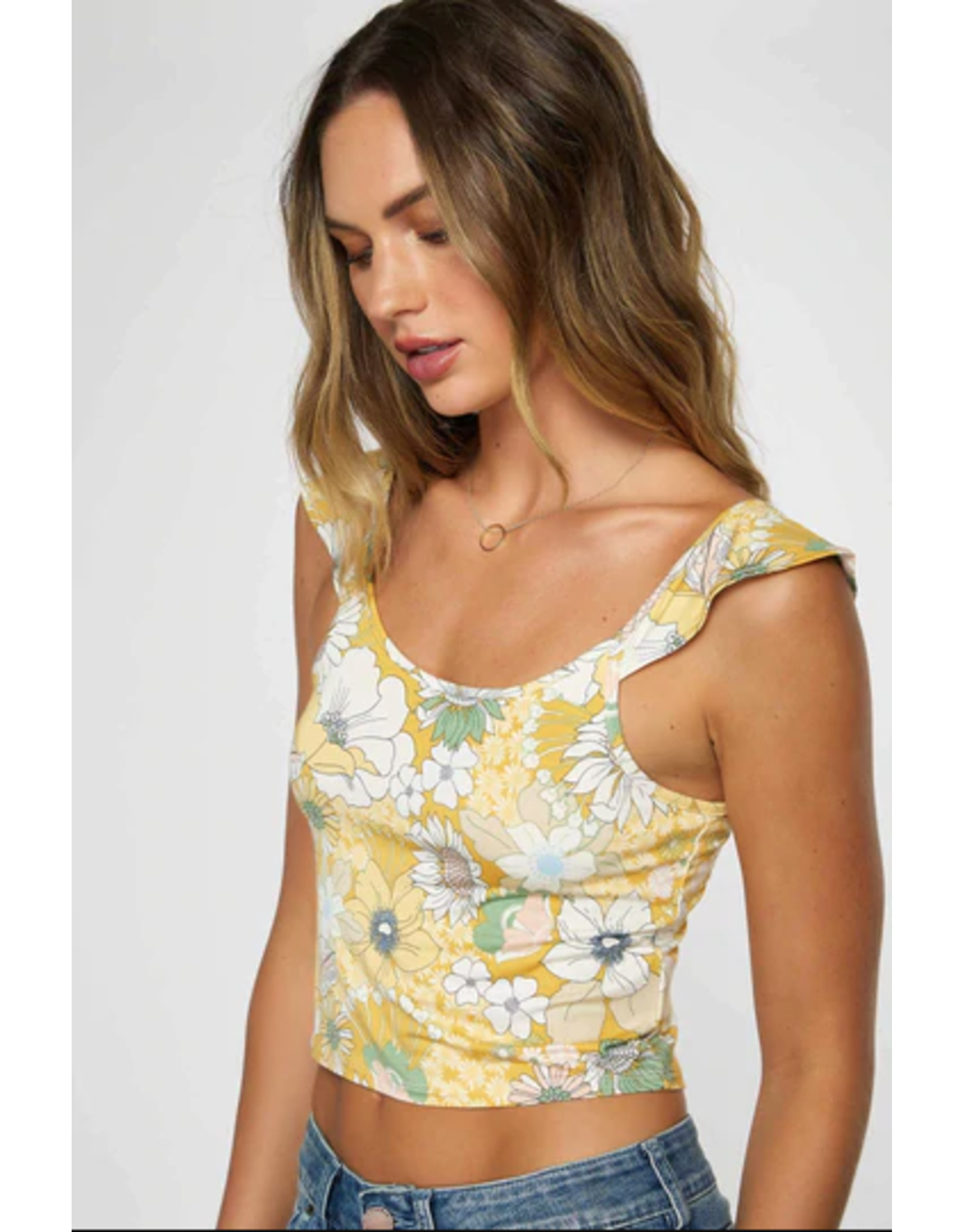 ONEILL Womens O'NEILL ANDY FLORAL TOP