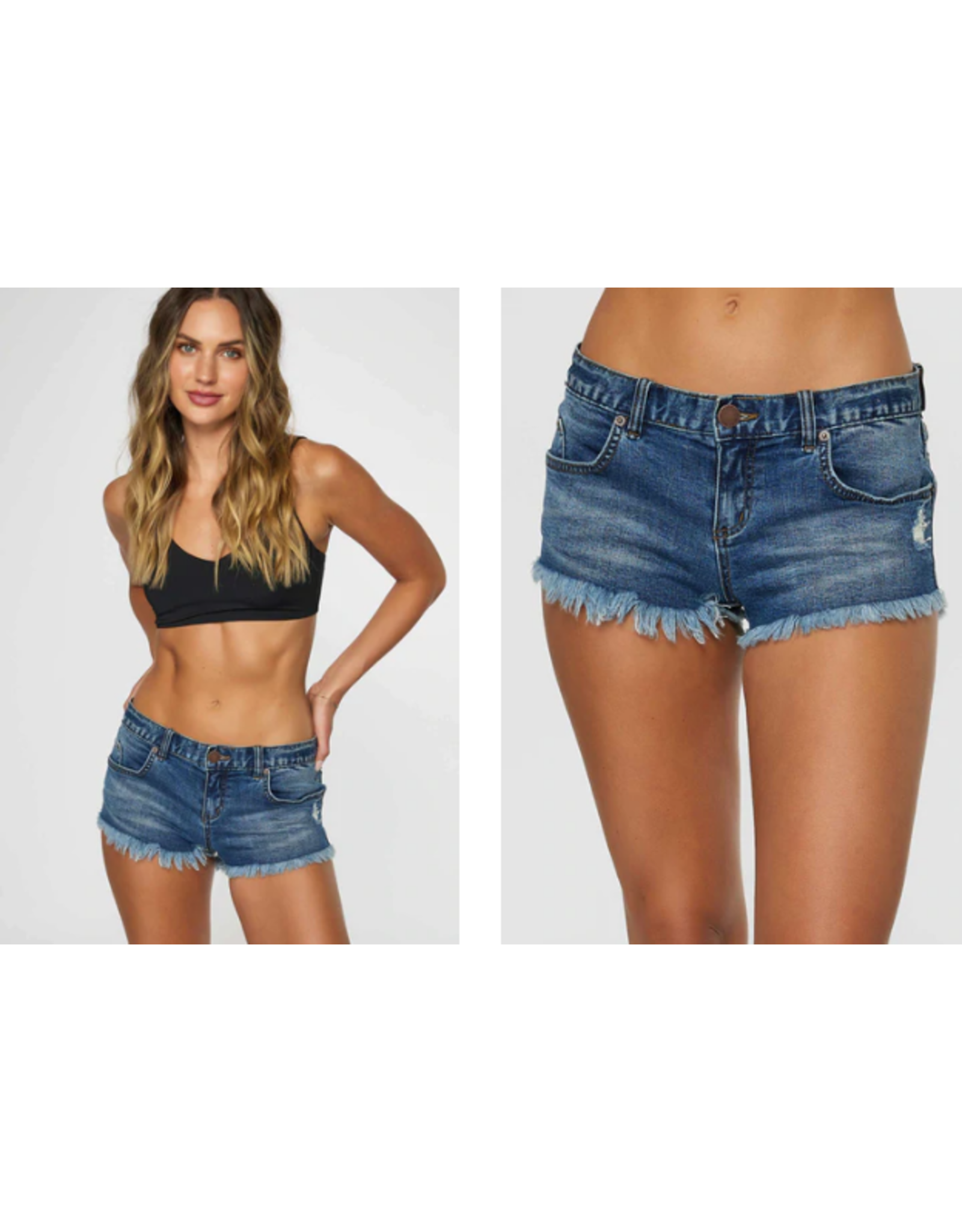 ONEILL Womens Oneill BOWIE DENIM SHORTS- OLD