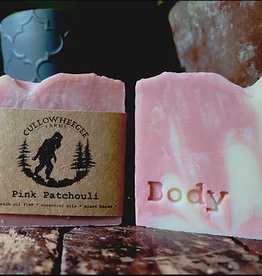 CULLOWHEEGEE FARMS CULLOWHEEGEE FARMS PINK PATCHOULI BODY SOAP
