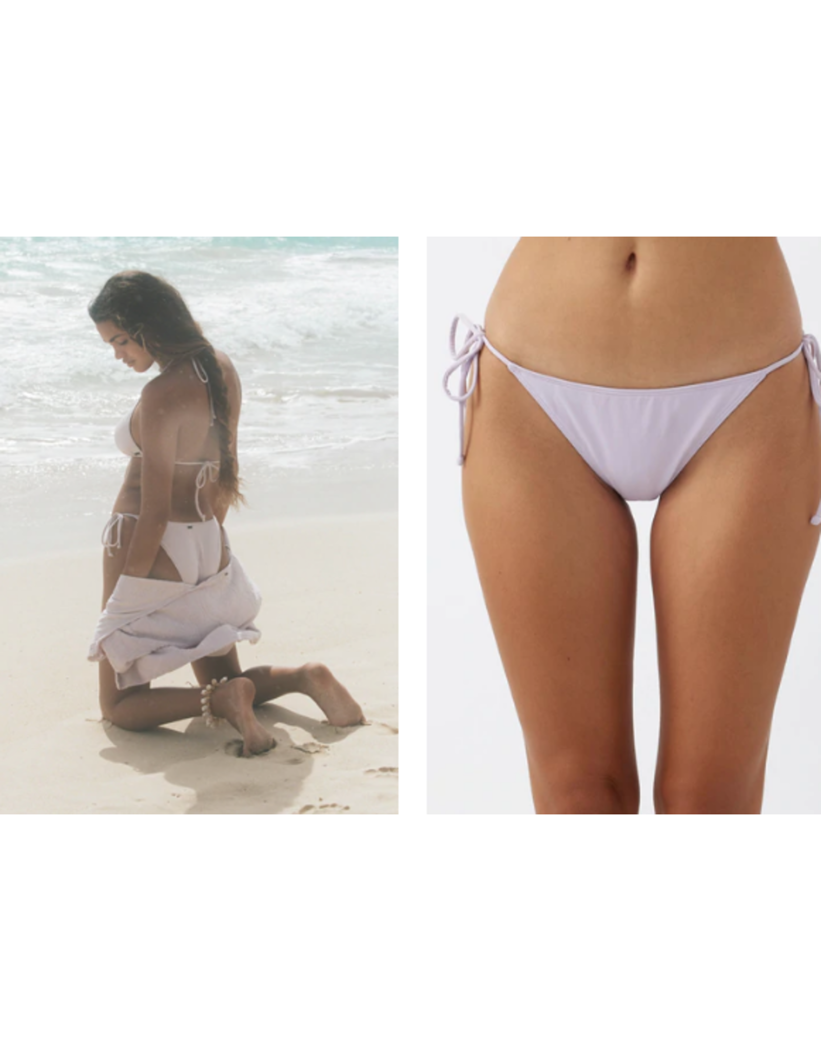 ONEILL GIRLS ONEILL SALTWATER SOLIDS MARACAS TIE SIDE BOTTOMS