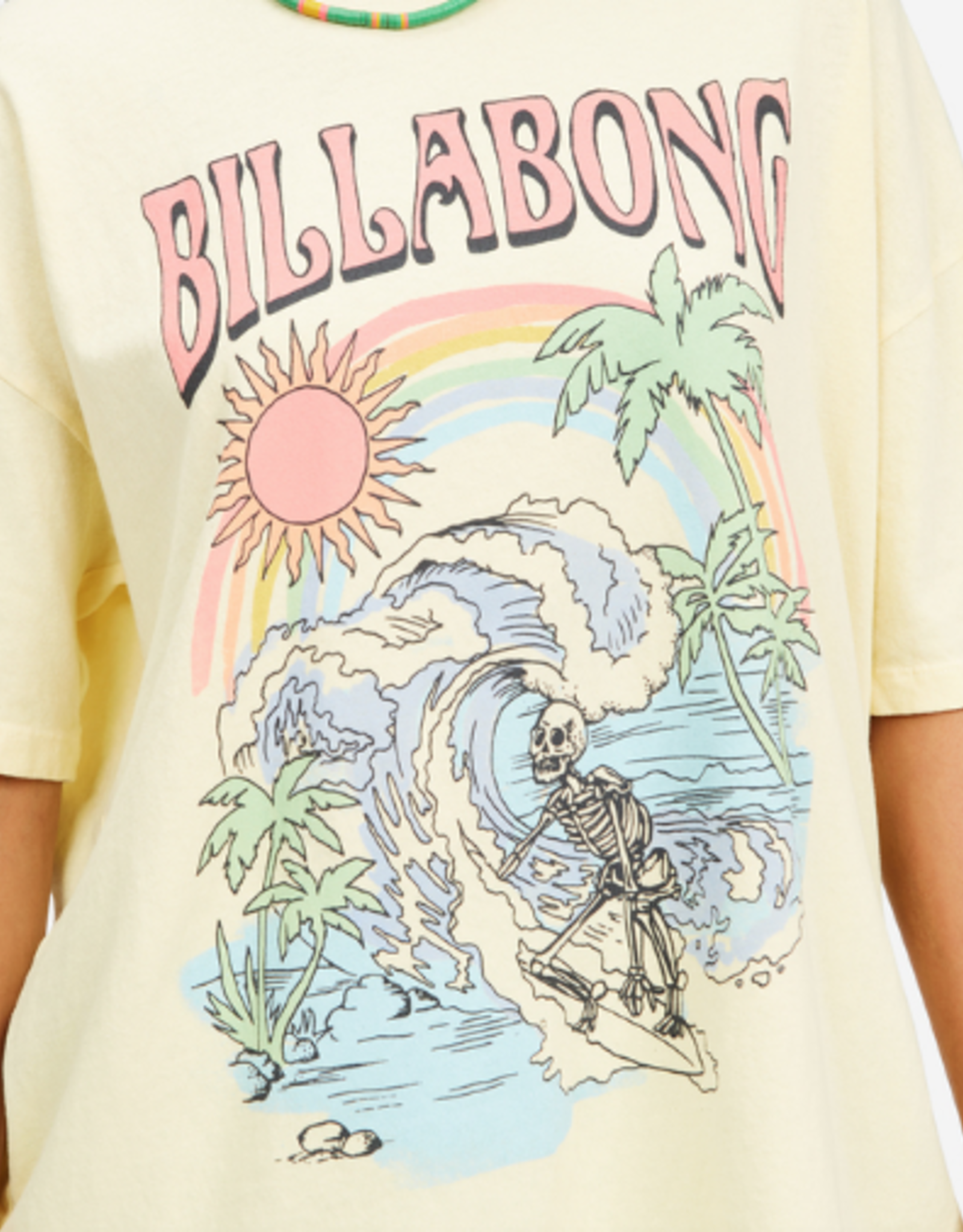 BILLABONG GIRLS BILLABONG Over The Rainbow Boyfriend T-Shirt