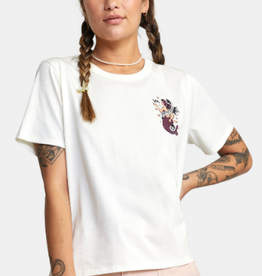 RVCA Girls RVCA SAVE OUR SOULS CROP TEE