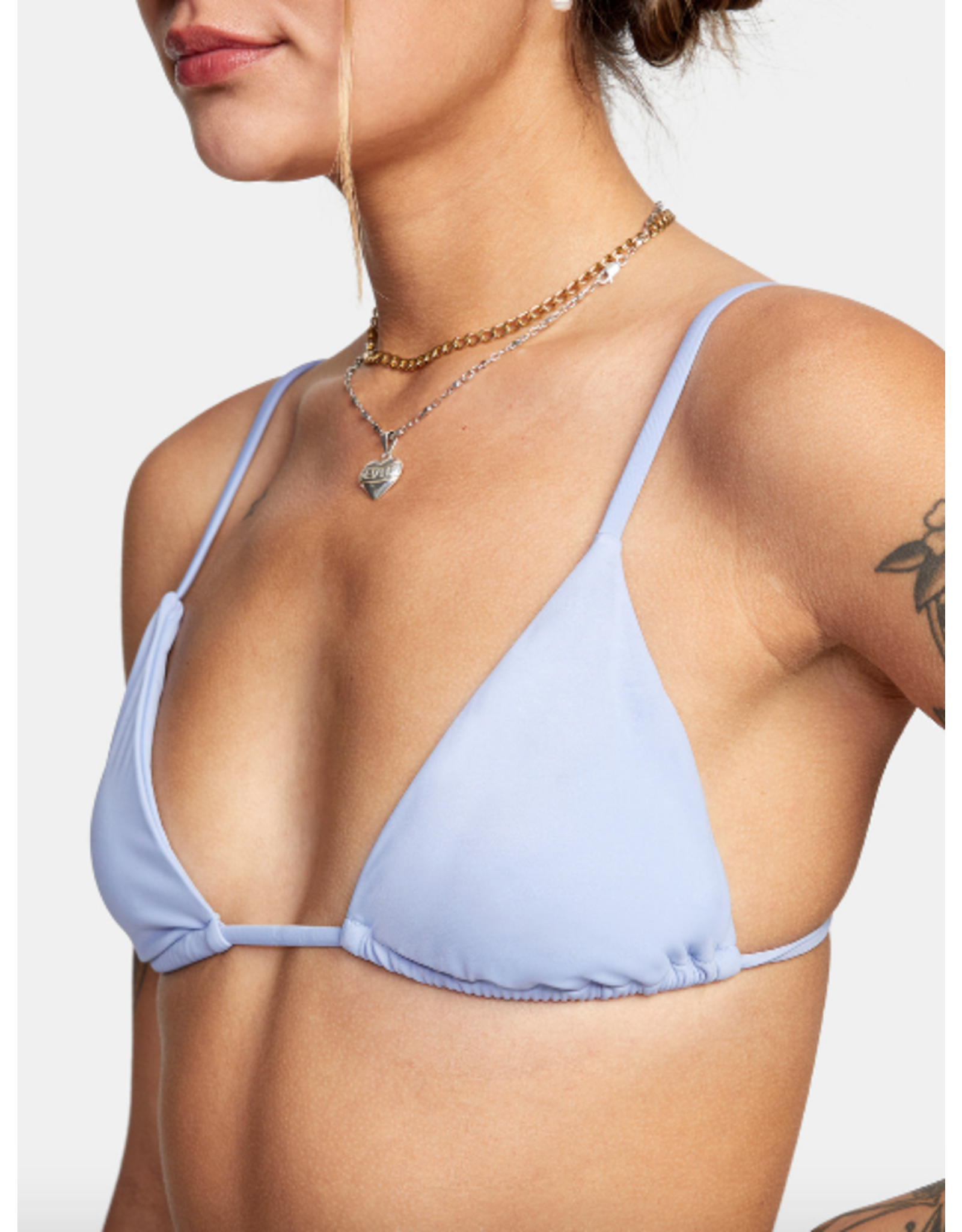 RVCA Girls RVCA SOLID SLIDE TRIANGLE BIKINI TOP