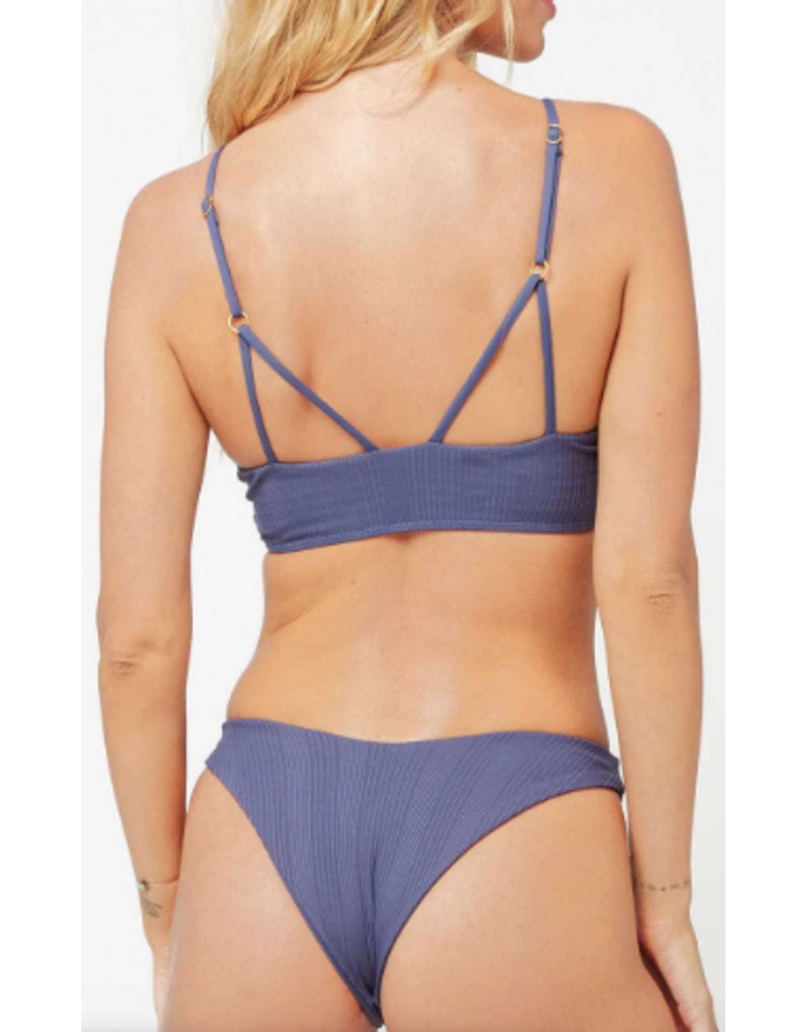 LSPACE LSPACE Pointelle Rib Cabana Bikini Bottom