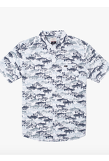 RVCA BEN HORTON FISH CAMO SHORT SLEEVE SHIRT