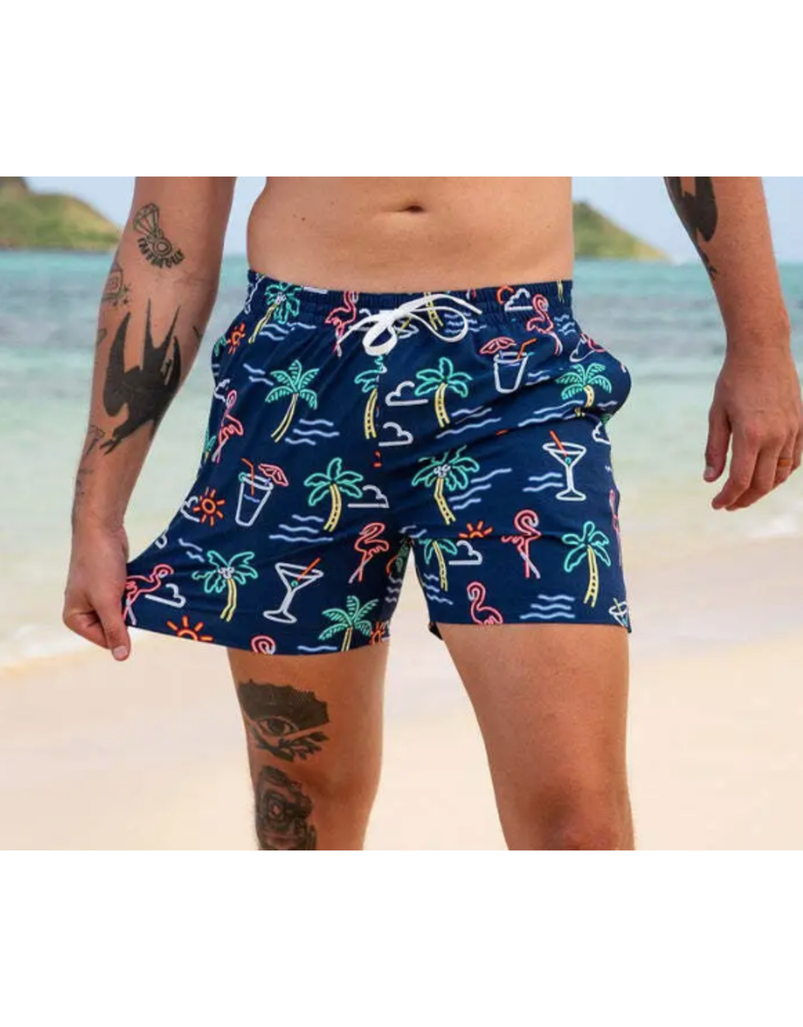 Chubbies The Neon Lights 5.5" (Classic Swim Trunk)