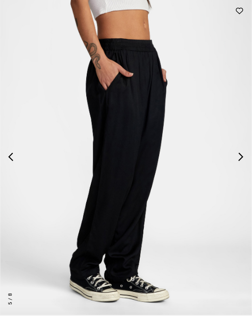 NEW YUME BEACH PANTS - Black - Salty's Board Shop NEW YUME BEACH PANTS - Black - Salty's Board Shop