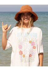 BILLABONG GIRLS BILLABONG Peace And Love Boyfriend T-Shirt
