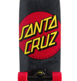 santa cruz 8.79in x 29.05in Classic Dot Street Cruiser Skateboard Santa Cruz