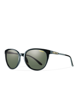 SMITH Cheetah Black + Polarized Gray Green Lens