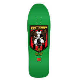 POWELL Powell Peralta Frankie Hill Bulldog Skateboard Deck Green - 10 X 31.5