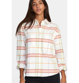 RVCA RUSH LONG SLEEVE FLANNEL SHIRT