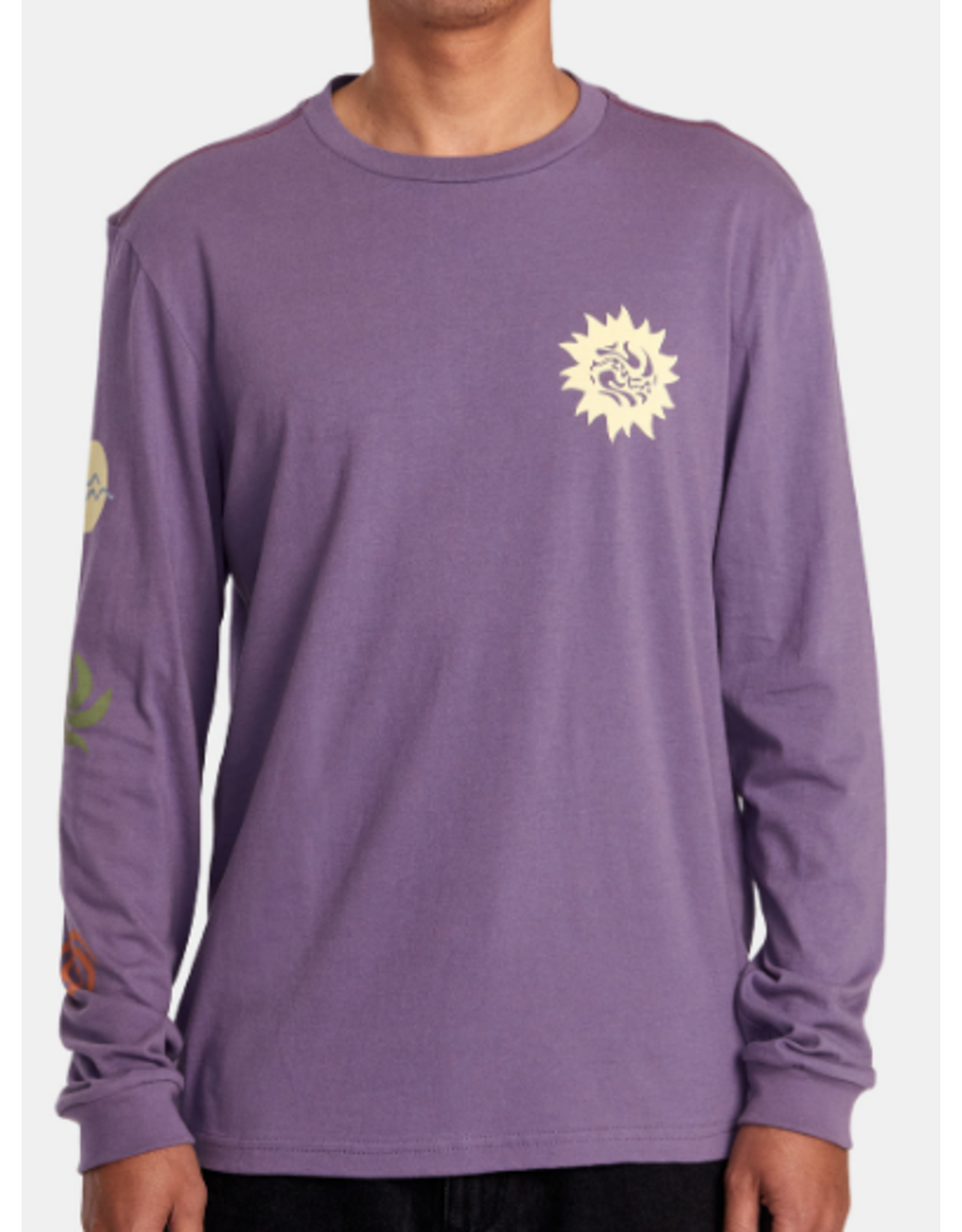 RVCA BREEZE LONG SLEEVE TEE