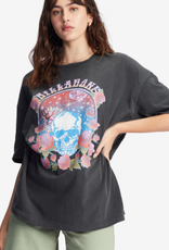 BILLABONG GIRLS Cosmic Garden Oversized Graphic Boyfriend T-Shirt