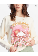 BILLABONG GIRLS Here We Go Graphic Crewneck Sweatshirt
