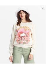 BILLABONG GIRLS Here We Go Graphic Crewneck Sweatshirt