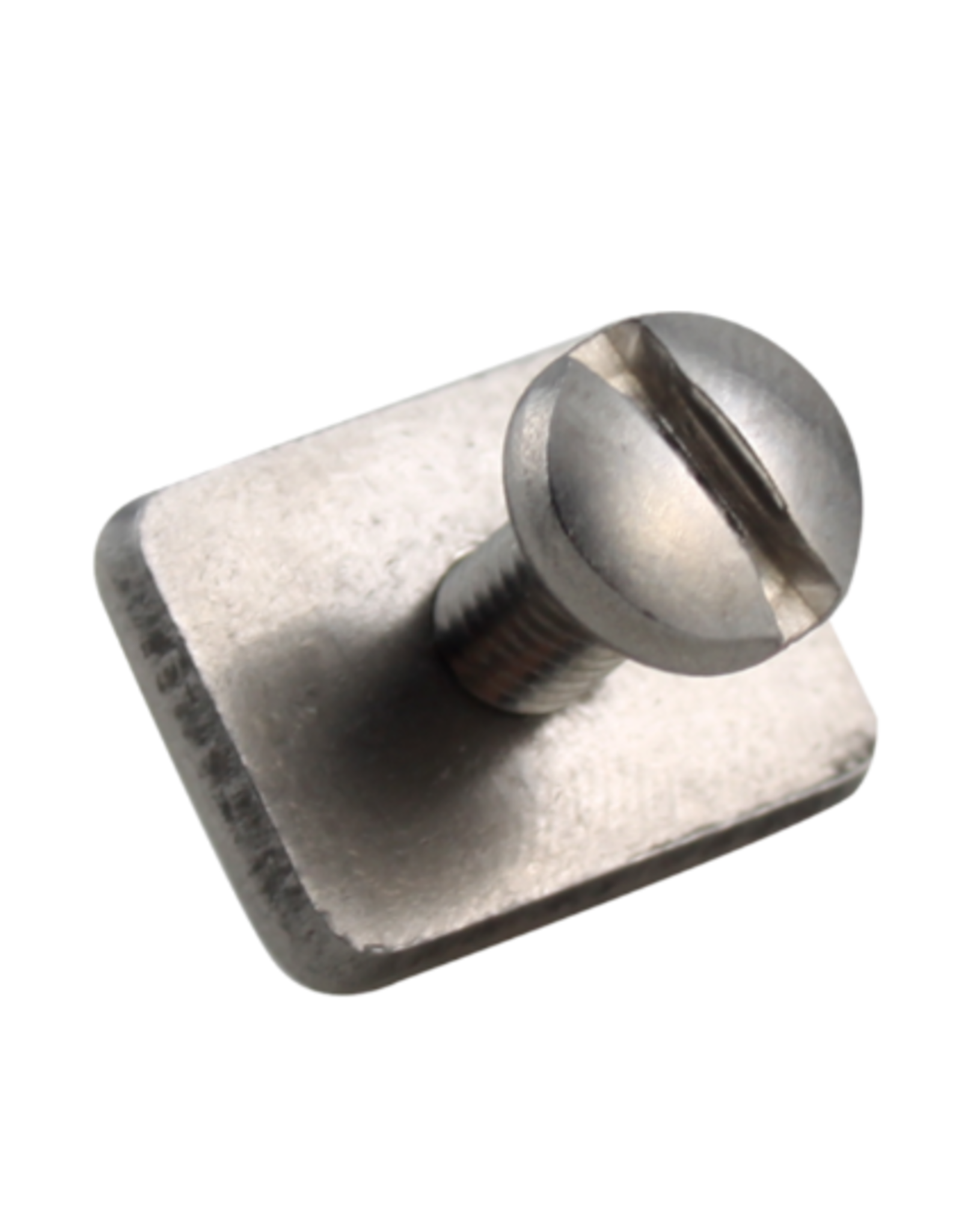 EASTERN SKATEBOARD SUPPLY LONGBOARD STAINLESS FIN PLATE AND SCREW