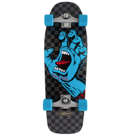 santa cruz Screaming Hand Check 9.80in x 30.20in Carver Surf Skate Cruiser Skateboard Santa Cruz