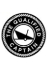 Qualified Captain Qualified Captain Vinyl Decal Sticker Black