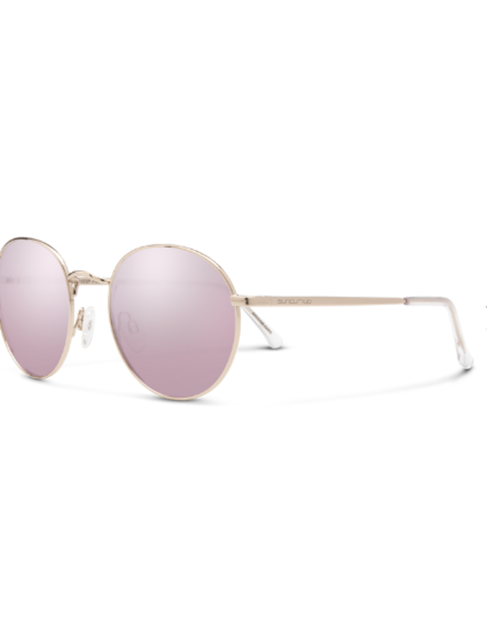 SunCloud Bridge City - Rose Gold, Polarized Pink Gold Mirror