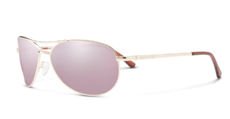 Patrol Rose Gold + Polarized Pink Gold Mirror Lens - Salty's Board
