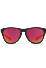 SunCloud Topsail Matte Black + Polarized Red Mirror Lens