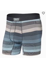 SAXX UNDERWEAR SAXX Vibe Super Soft Boxer Brief Hazy Stripe XL