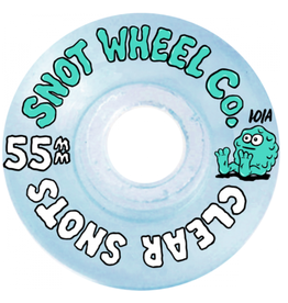 Snot Wheels SNOT CLEAR SNOTS 55MM 101A CLEAR BLUE