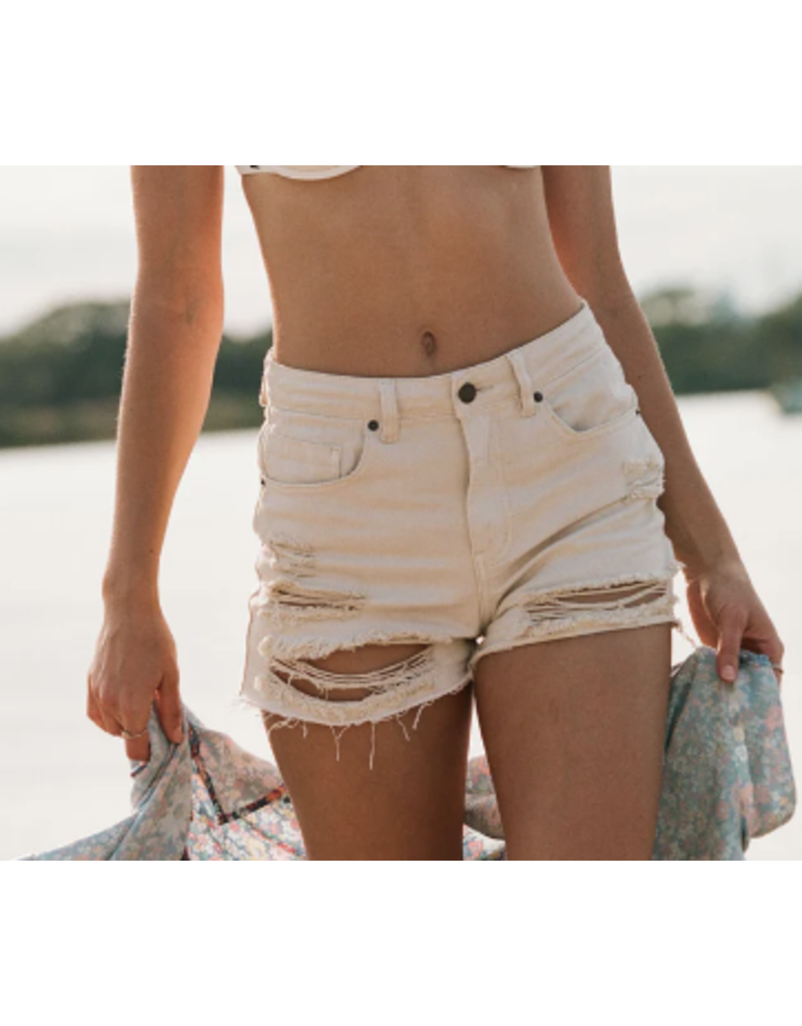 ONEILL Womens O'NEILL ANGUS JEAN SHORTS