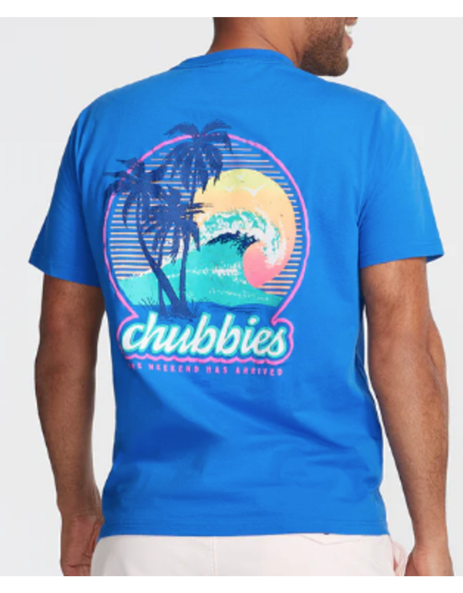Chubbies T-Shirt (Giant Wave - Blue)