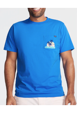 Chubbies T-Shirt (Giant Wave - Blue)