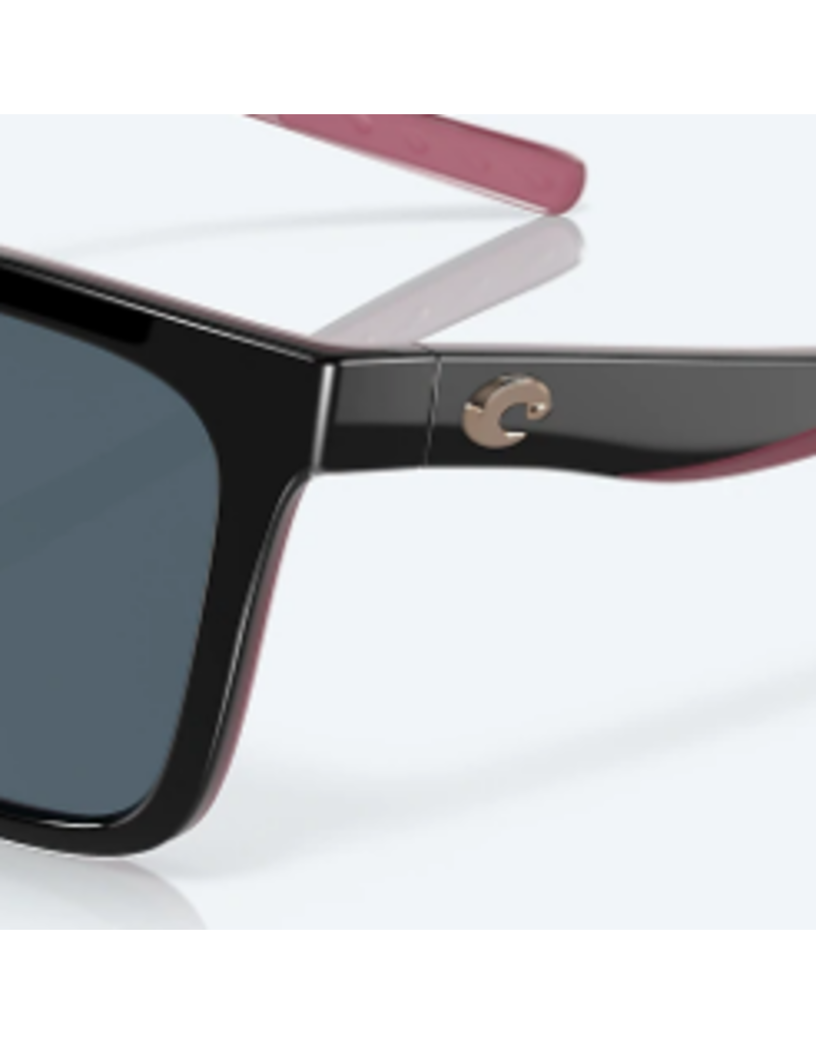 COSTA DEL MAR PANGA Shiny Black/Crystal/Fuchsia
