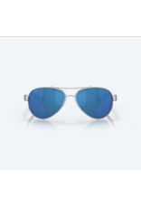 COSTA DEL MAR LORETO Palladium Blue Mirror Polarized Glass