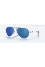 COSTA DEL MAR LORETO Palladium Blue Mirror Polarized Glass